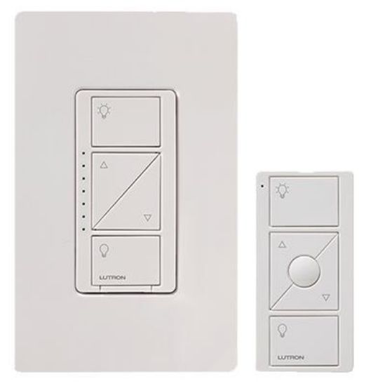 Picture of 600/150 W Incandescent/halogen Cfl/led Lighting-Dimmer Single Pole/3way Remote-Control White