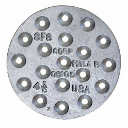 Picture of 4-5/16 Perforated Drain-Cover Cast-Aluminum