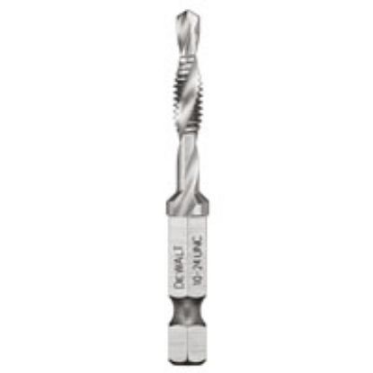 Picture of Impact-Ready 10-24 Unified-Coarse-Thread Drill Thread-Tap 1/4" Capacity