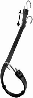 Picture of Flat Black Rubber 34" Strap Eprom