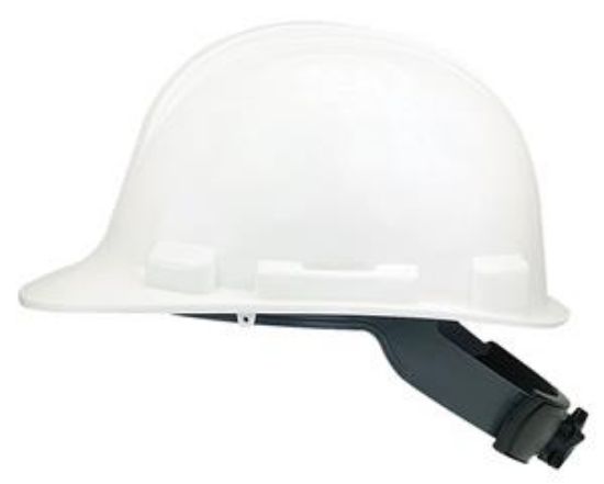Picture of Hard-Hat Light-Weight Polyethylene Ratchet-Suspension White