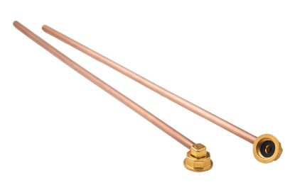 Picture of 14" Quick-Connect Copper Wall-Mount Faucet Supplies