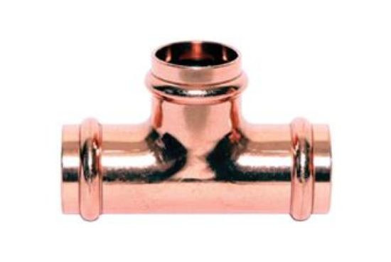 Picture of Copper-Fitting Press-Join 1-1/2" Straight-Tee P X P X P