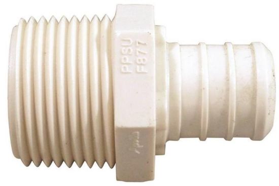Picture of Hose-Adapter 3/4" In Pex Barb X Mpt Poly Alloy