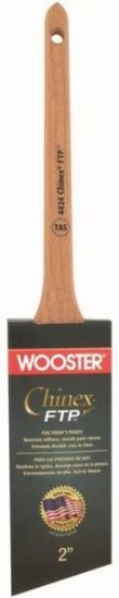Picture of Paint-Brush Angled Thin 2 In Dupont Synthetic White Trim Stainless-Steel 7-1/4 Inch-Long