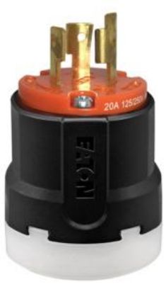 Picture of 125/250 V 20-amp L10-20p 3-wire Electrical-Plug Non Grounding