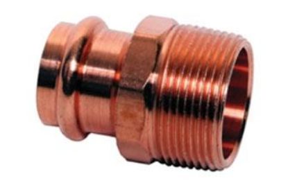 Picture of Copper-Fitting Press-Join 1 X 3/4" Male-Adapter P X Mpt