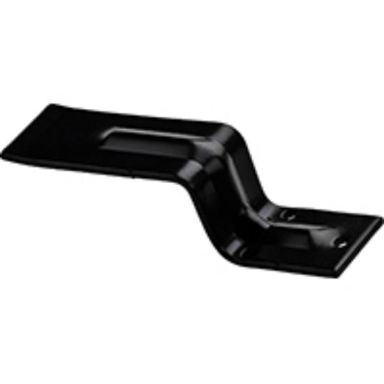 Picture of 2 X 4 Open Barn-Door Holder Bar Steel Black