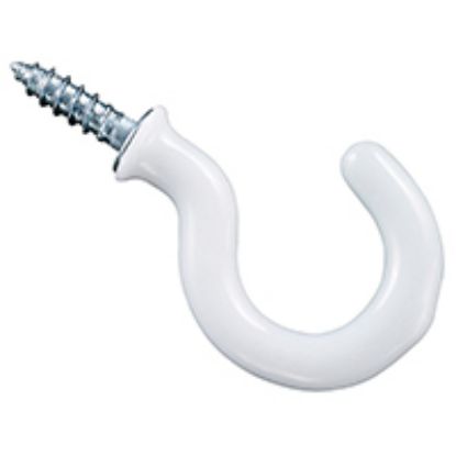Picture of Cup-Hook 1" Wht Vinyl Coat