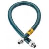 Picture of 1/2" X 72 Commercial Gas-Connector 360 Swivel-Ends Mesh PVC-Coated Mip X Mip