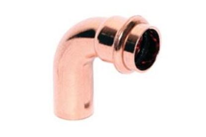 Picture of Copper-Fitting Press-Join 3/4" 90°-Elbow Street-Type Ftg X P