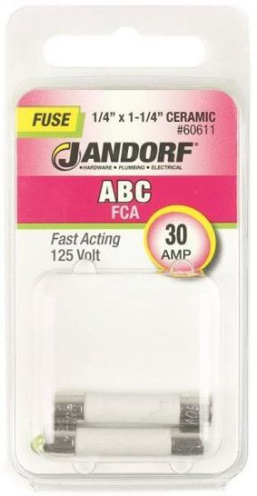 Picture of Electrical-Fuse 30-Amp 250-Volt Abc Ceramic
