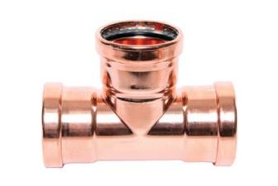 Picture of Copper-Fitting Press-Join Straight-tee P X P X P 2-1/2"