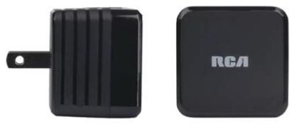 Picture of Black Ac/2 Usb Charger