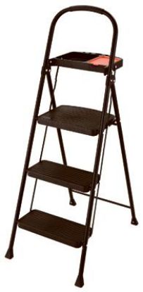Picture of Step-Ladder 3-Step With Project Tray 225 Lb Ansi Type-2