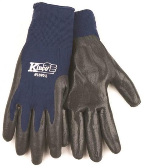 Picture of Work-Gloves Mens Nitrile-Coated