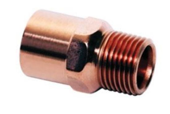 Picture of 2 Male Street-Adapter Copper-Fitting Press-Join Ftg X Mpt