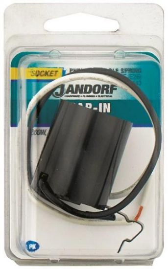 Picture of Light-Fixture Snap-In Replacement Lamp-Socket Single Spring