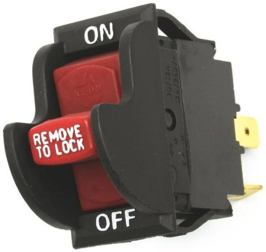 Picture of Single-Pole Rocker-Switch With Lock Out 125-Volt 20-Amp