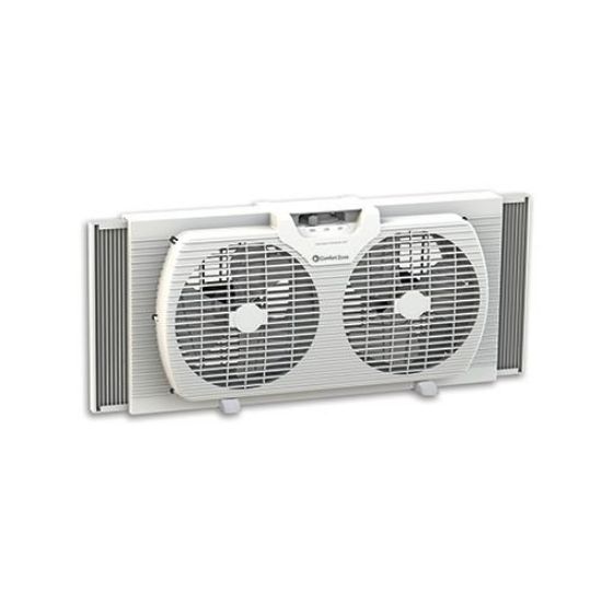 Picture of 9" Twin-Fan Window-Fan Reversible