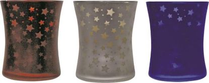 Picture of Tike Hurricane Candle Star Pattern 50 Hours