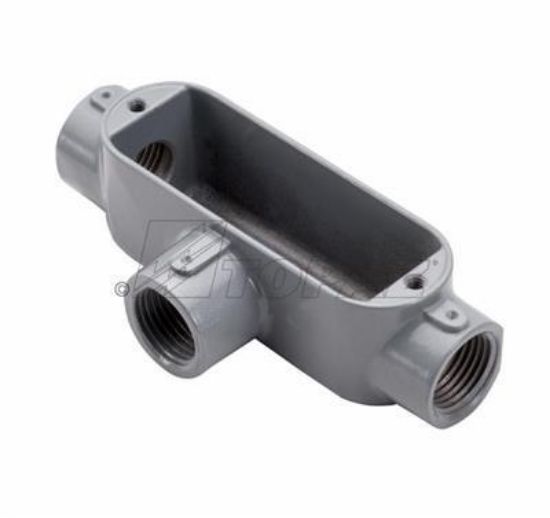 Picture of T-Type Rigid Threaded Conduit-Body Aluminum 3/4"