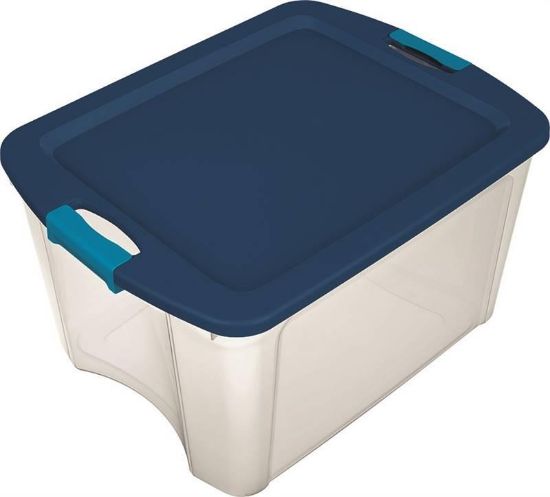 Picture of Storage-Tote Plastic Latching Lid 18 Gal