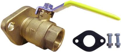 Picture of Circulator-Pump Isolation Ball-Valve Flanged 1-1/4" Npt