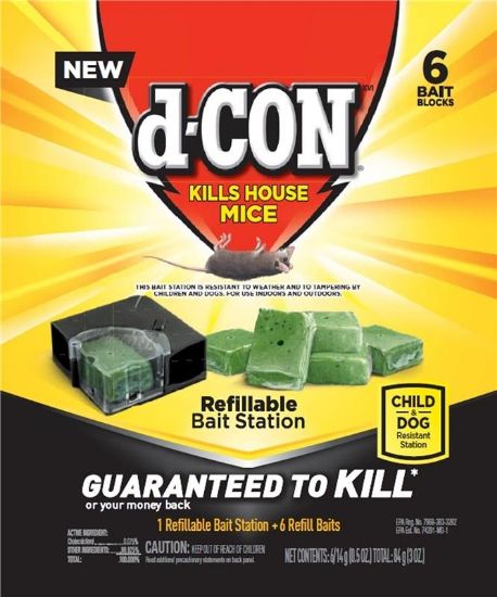 Picture of ™d-CON™ Corner Mice Bait-Station With 6 Refill