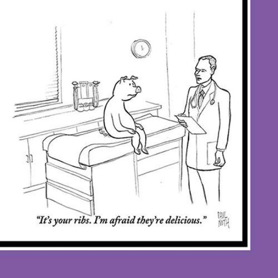 Picture of Beverage-Napkin It's Your Ribs