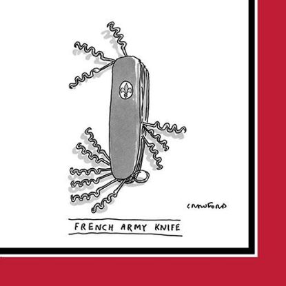 Picture of Beverage-Napkin French Army Knife