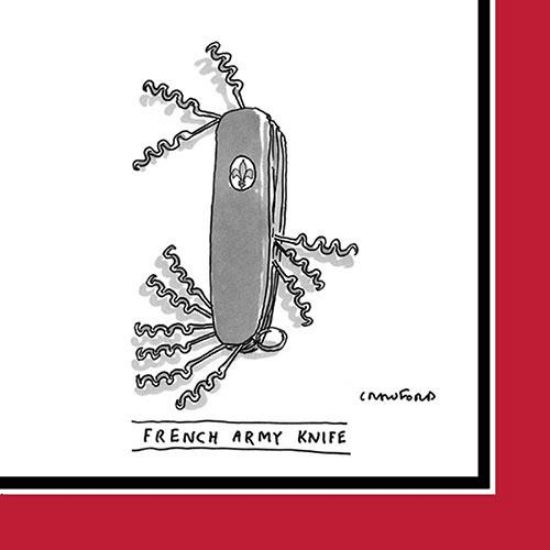 Picture of Beverage-Napkin French Army Knife