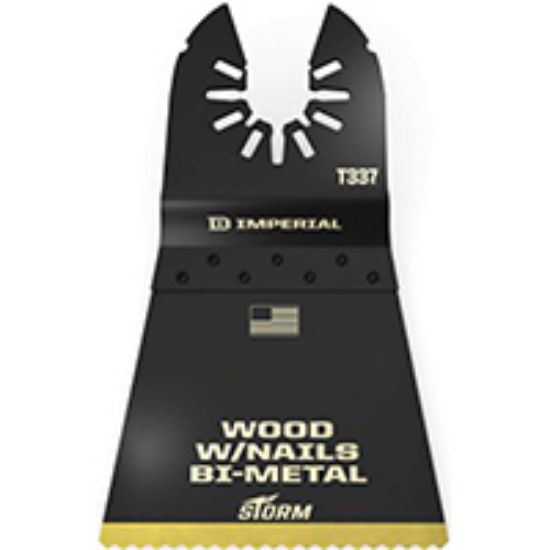 Picture of Universal Oscillating-Sawblade With Nail One-fit 1-5/8 Inch-Long X 2-1/2 In W Bi-metal Pk3