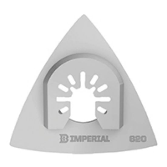 Picture of Oscillating-Sawblade Carbide-grit Triangular Thinset-grinding 3" 1-pack