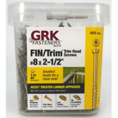 Picture of #8 X 2-1/2" Finishing Head Pro-pak T10 With Driver