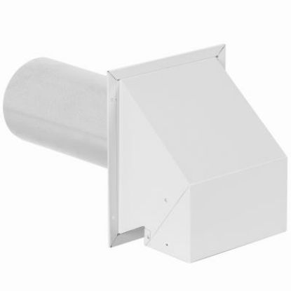 Picture of Dryer-Vent-Hood White 4" X 12"