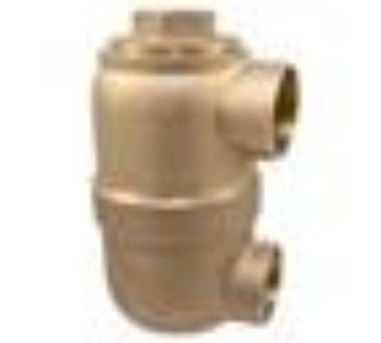 Picture of Copper Drain-Waste-Vent Drum Trap 6" X 3" X 1-1/2"