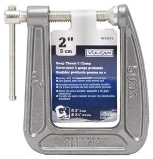 Picture of C-clamp 2 In 3-1/2 In Throat Depth