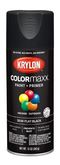 Picture of Paint-&-primer Indoor-&-outdoor Semi-flat Black