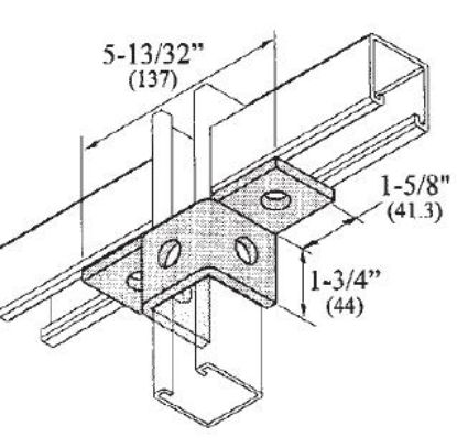 Picture of Wing-shaped 5-hole Double-Sided Connector