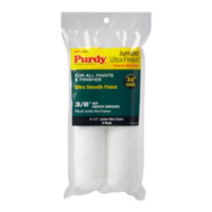 Picture of Jumbo Mini Core Roller-Cover 6-1/2 in 3/8 in Nap Woven Premium Micro-Fiber Polypropylene Core Ultra-...