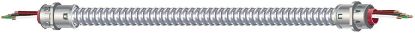 Picture of Metal Clad Snap-in Wire Whip 14 Awg 3-conductor 11"