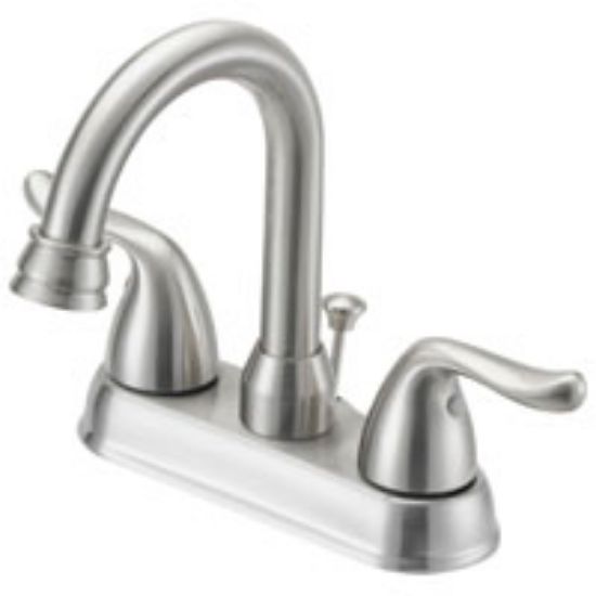 Picture of Lavatory-Faucet 2-faucet Handle Metal Brushed-nickel