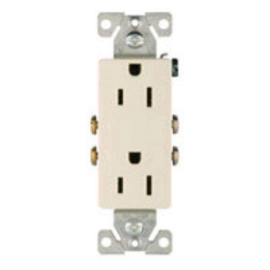 Picture of Electrical-Outlet Duplex-Receptacle 15-amp 2-pole 5-15r
