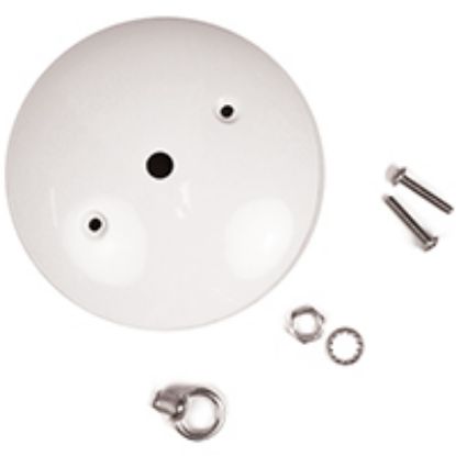 Picture of Ceiling Lighting-Canopy 7/16 In Center Hole White For Outlet-Box And Hang Ceiling Fixture