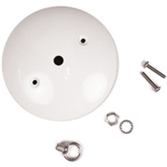 Picture of Ceiling Lighting-Canopy 7/16 In Center Hole White For Outlet-Box And Hang Ceiling Fixture