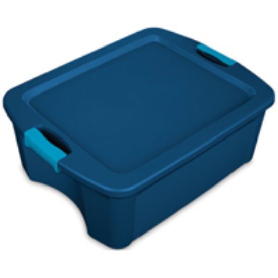 Picture of Carry Tote 12 gal Capacity Plastic True Blue
