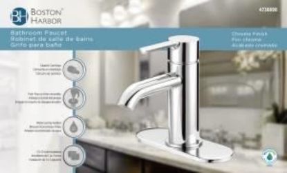Picture of Lavatory-Faucet 1 Or 3-Hole With psh Pop-up Chrome