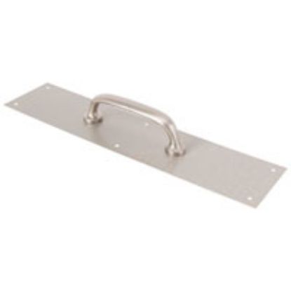 Picture of Door Pull-plate Aluminum Satin-nickel 3-1/2" X 15"