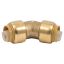 Picture of Push-fit Elbow-45° Brass 1/2" Ct